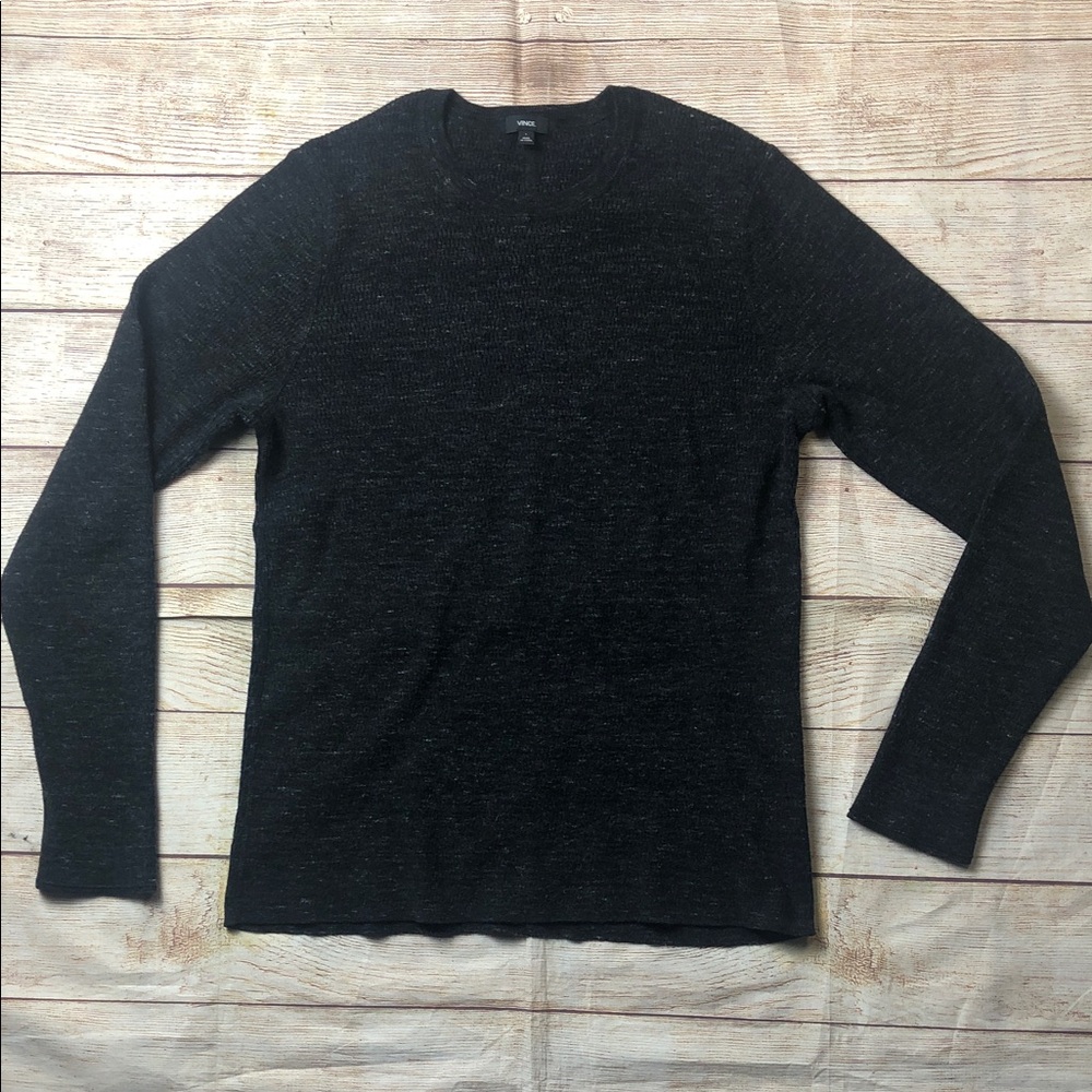 Vince Charcoal Sweater 💚